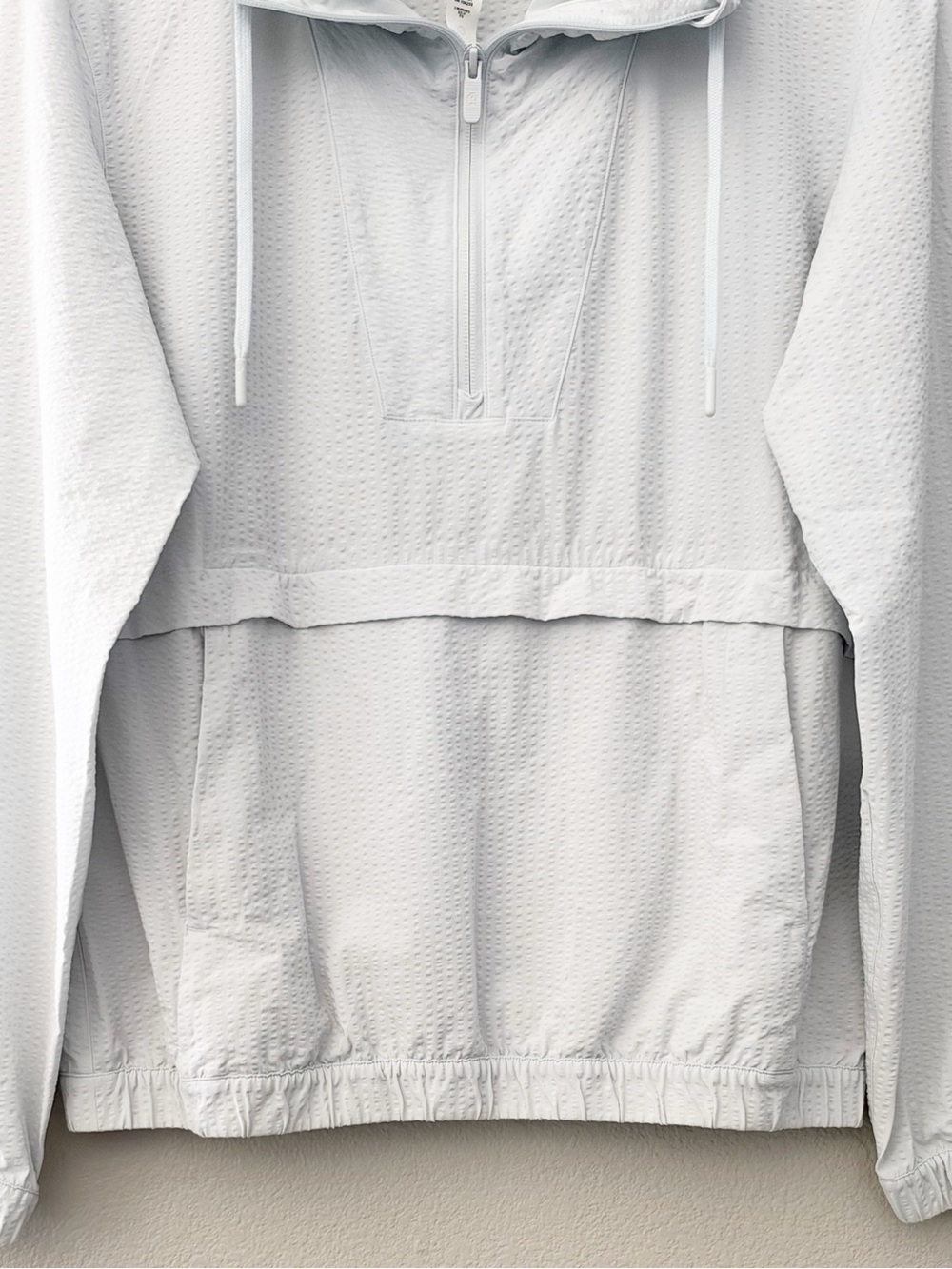 Lululemon Pack Light Pullover Windbreaker Jacket 8 Textured Athleisure Active - Picture 9 of 14